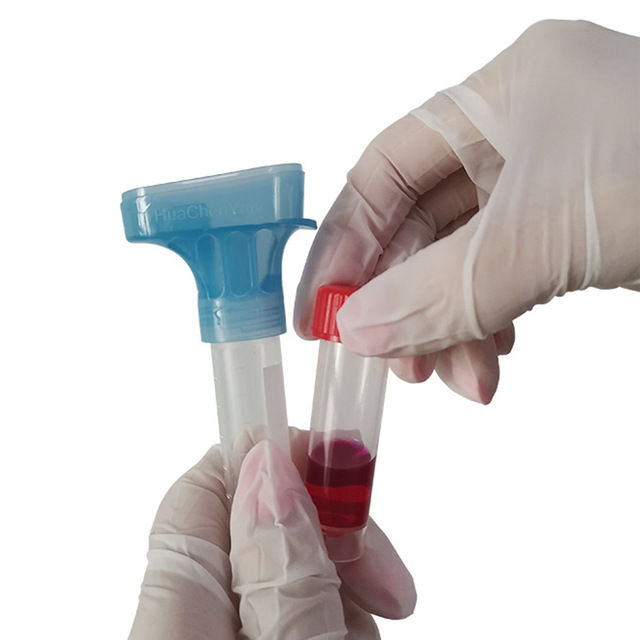 PCR DNA RNA Test Saliva Collezione campione VTM Sputum Campionamento Tubo 5ml Covid 19